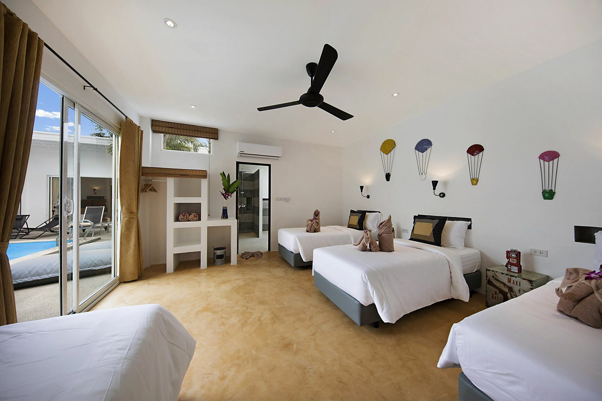 Aditaya Pool Beach Villas Bophut Exterior foto